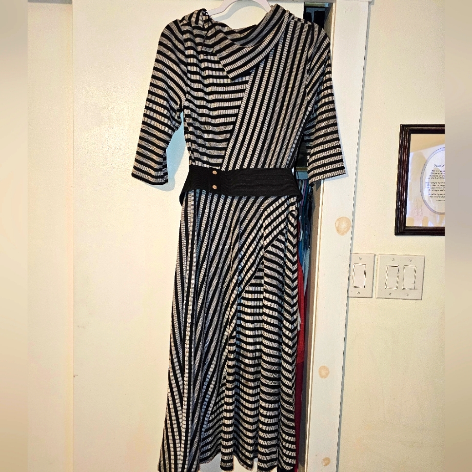 Connected Apparel Sweater Dress